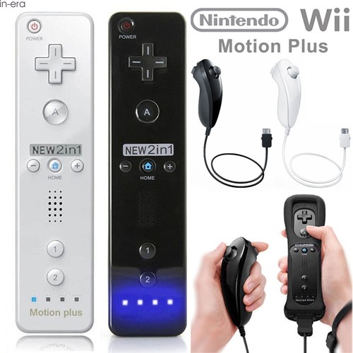 Telecomando motion plus wii - telecomando,